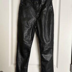 GAP Vintage Slim High Rise Pants - Black